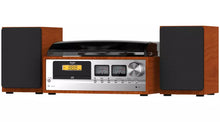 Bush Classic Micro Combo Record Player - Wood / Black