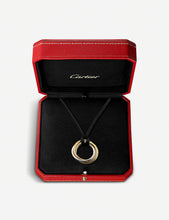 Cartier 18ct rose, yellow and white-gold pendant necklace