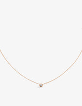 Cartier d’Amour small 18ct rose-gold and 0.09ct diamond necklace