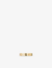 LOVE small 18ct yellow-gold wedding band