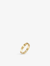 LOVE small 18ct yellow-gold wedding band