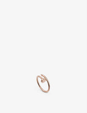 Juste un Clou small 18ct rose-gold ring