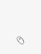 Juste un Clou small 18ct white-gold ring