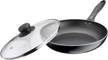 Home 26cm Non Stick Aluminium Saute Pan with Lid