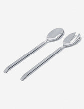 Dry stainless steel salad set