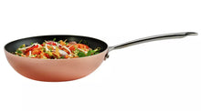 Home 24cm Copper Triply Frying Pan