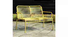 Habitat Ipanema 4 Seater Metal Garden Sofa Set - Yellow