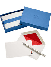 British Postbox Correspondence box of 10 greeting cards 16x10cm