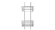 Home 2 Tier Over Door Shower Caddy - Chrome