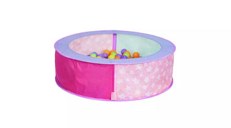 Chad Valley Pink Stars Baby Sensory Pop Up Ball Pit