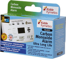 Kidde 10LLDCO Ten Year Life Carbon Monoxide Alarm Digital Display with Sealed Longlife Battery