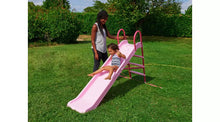 Chad Valley 7ft Kids Garden Slide - Pink