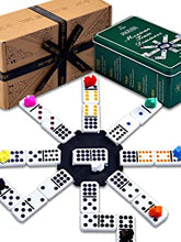 Jaques of London Mexican Train Dominoes Game | Dominoes Set for Children & Adults | Family Dominoes Games in a Tin Box | Since 1795…