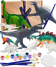 Jaques of London Dinosaur Toys Paint your own Sets for Kids | Dinosaur Figures Painting Sets for Children | Kids Painting Set | Since 1795