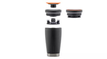 Smash Soft Touch Black And Orange Coffee Flask - 350ml