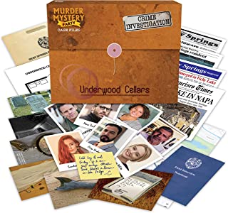 University Games Murder Mystery Party Case Files