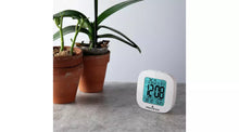 Precision Radio Controlled Digital Alarm Clock - White
