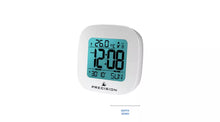 Precision Radio Controlled Digital Alarm Clock - White