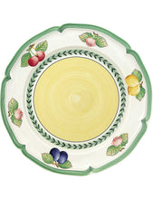 French Garden printed porcelain plate 26cm