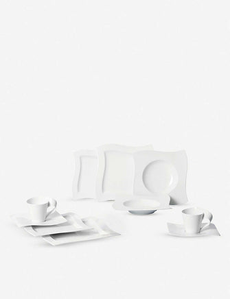 NewWave porcelain basic dinner 30-piece set