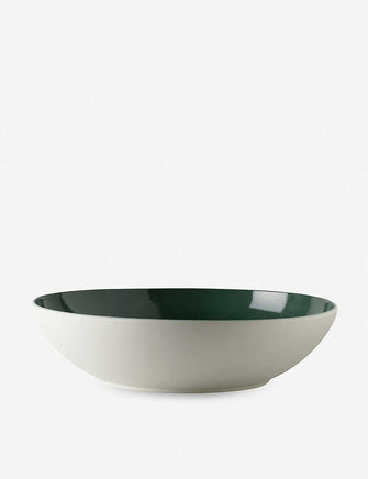 It’s My Match Green Uni porcelain serving bowl 26cm