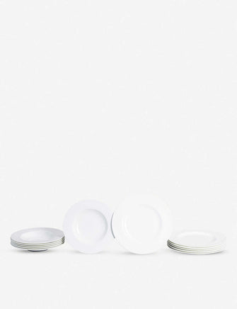 Royal porcelain plate 12-piece set