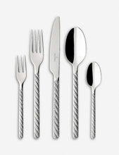 Montauk stainless steel cutlery 24-piece set