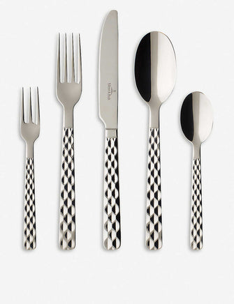 Boston 30-piece stainless steel cutlery set