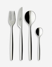 Metrochic 24 piece stainless steel cutlery set