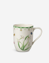 Colourful Spring porcelain coffee mug