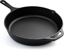 Pre Seasoned Cast Iron Skillet Frying Pan - Oven Safe Grill Cookware for Indoor & Outdoor Use – Cast Iron Pan (12 inches – 32cm) - by Nuovva