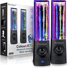 iBoutique ColourJets Bluetooth Dancing Water Wireless Rechargeable Speakers for PC/Mac/MP3 Players/Mobile Phones/Tablets