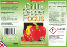 Chilli & Pepper Focus Premium Concentrated Liquid Fertiliser 1 Litre