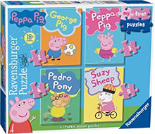 Ravensburger Peppa Pig My First Jigsaw Puzzles (2, 3, 4 & 5 Pieces) Educational Toys for Toddlers Age 18 Months and Up