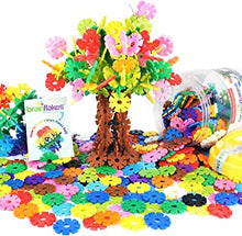 VIAHART Brain Flakes - Educational, Creative Building Toy, Tested for Children's Safety, 500 Interlocking Plastic Discs, with Storage Jar. A great STEM Toy for Boys and Girls