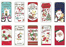10 Various Christmas Money Wallets Gift Card Holder. Assorted Pack with Envelopes. 2022 Designs.