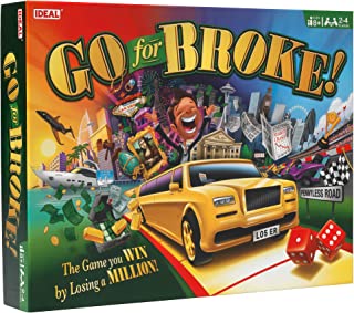 IDEAL | Go for Broke: The game you win by losing a million!| Classic Games | For 2-4 Players | Ages 8+