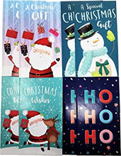 8X Christmas Money Envelopes - Cash Holders - Festive Characters - Kids / Boys / Girls