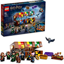 LEGO 76399 Harry Potter Hogwarts Magical Luggage Trunk Set, Personalisable Toy, Gift Idea for Girls & Boys with Movie Minifigures and House Colours