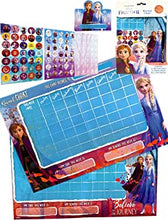 Disney Frozen 2 Reward Chart with stickers - 2 reward charts 105 reward stickers 1 pen 1 Elsa cut out - behaviour charts for children & toddlers - potty training - kids weekly planner - stickers chore