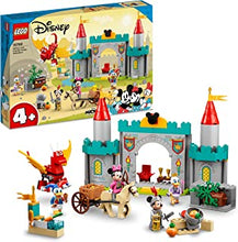 LEGO 10780 Disney Mickey and Friends Castle Defenders Buildable Toy with Minnie, Daisy and Donald Duck plus Dragon & horse Toys for Kids 4 Plus Years Old