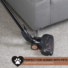 Beldray BEL0813NRG Airgility Max Cordless 2-in-1 Multi-Surface Vacuum Cleaner, 29.6V, Motorised Floor Brush, 30/50 Min Operating Time, 1.2L Dust Container, Includes Accessories, HEPA Filter, Rose Gold