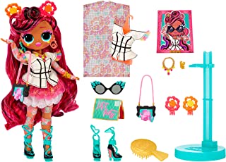 L.O.L. Surprise! 579922EUC LOL OMG Queens Fashion Doll-Miss Divine-with 20 Surprises Including Outfit, Accessories, Stand, & More-Collectable-for Boys & Girls Ages 4+