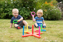 Toyrific Quoits Set, Plastic Ring Toss Game for Kids, Outdoor Games Set