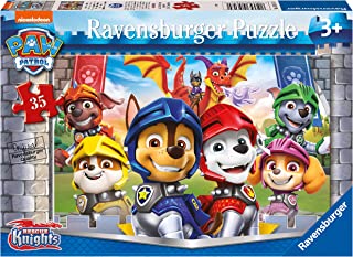 Ravensburger Paw Patrol Knights & Dragons 35 Piece Jigsaw Puzzle for Kids Age 3 Years Up - Educational Toddler Toys