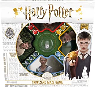 Goliath Games Harry Potter Tri-Wizard Maze, Classic Fast Action Pop n Race Game for kids aged 5+, Multi-Colour