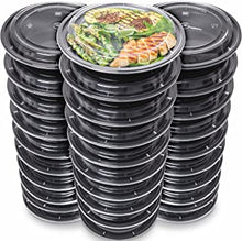 [30 Pack] Meal Prep Containers Reusable - Portion Control Food Containers Freezer Storage Boxes - Microwavable Dishwasher Safe Food Prep Containers with Lids - Lunch Containers Stackable Bento Boxes