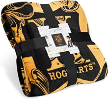 Harry Potter Throw Blanket, Hogwarts Fleece Blanket