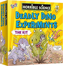 Galt Toys, Horrible Science - Deadly Dino Experiments, Science Kit for Kids, Ages 8 Years Plus