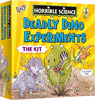 Galt Toys, Horrible Science - Deadly Dino Experiments, Science Kit for Kids, Ages 8 Years Plus